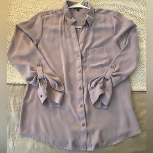 The Limited Lavender Blouse Size Large Like New